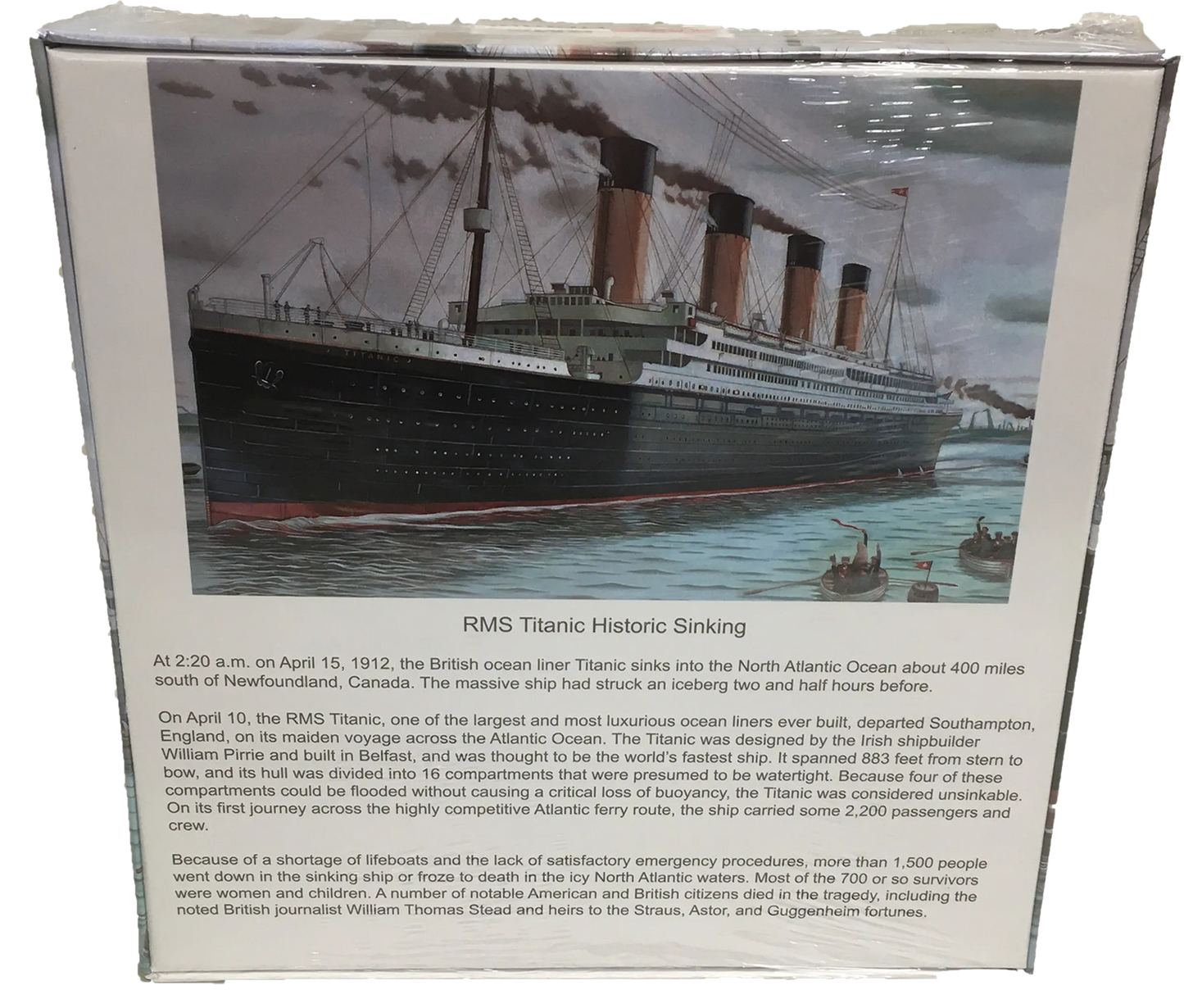 RMS Titanic Ship - 1000 Piece - 2mm