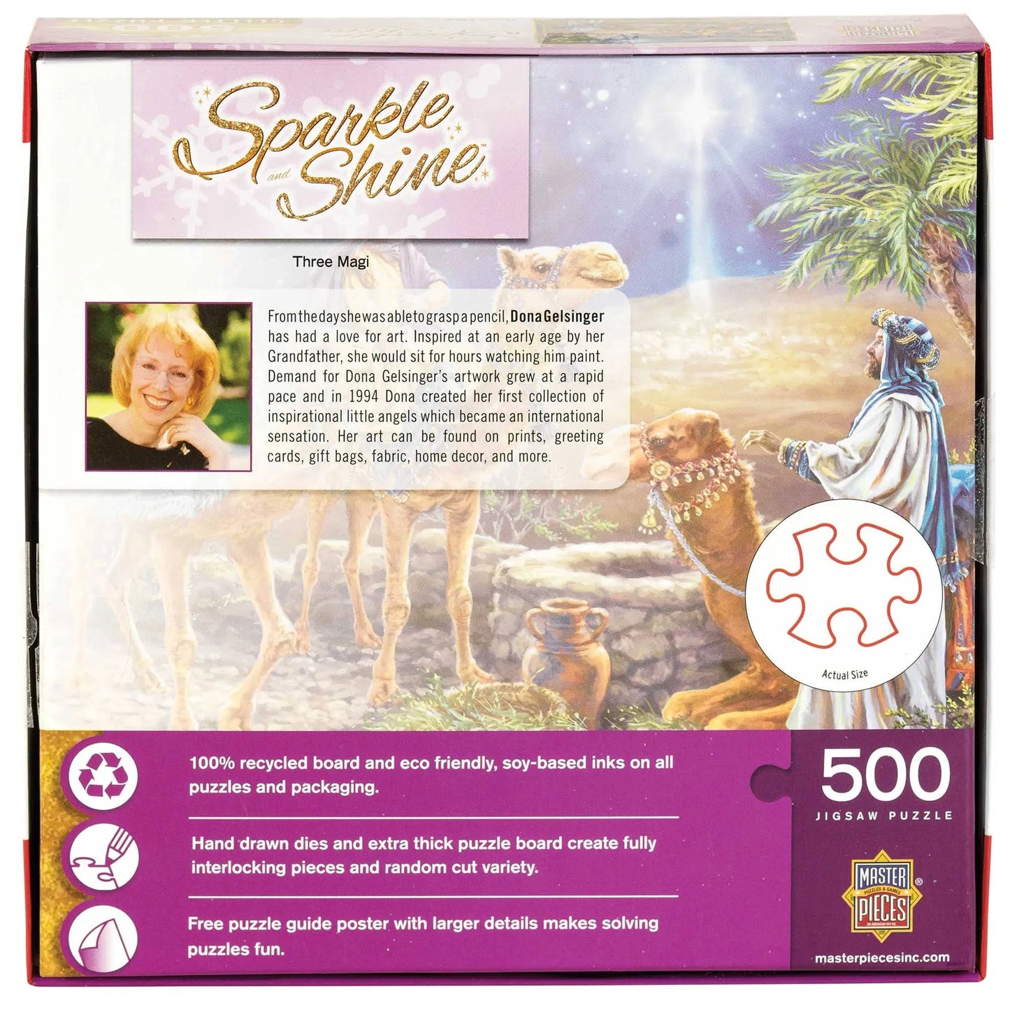 Three Magi Glitter- 500 Piece