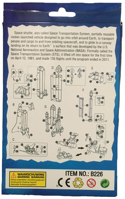 Space Shuttle 3D NASA Puzzle (81 Pcs)