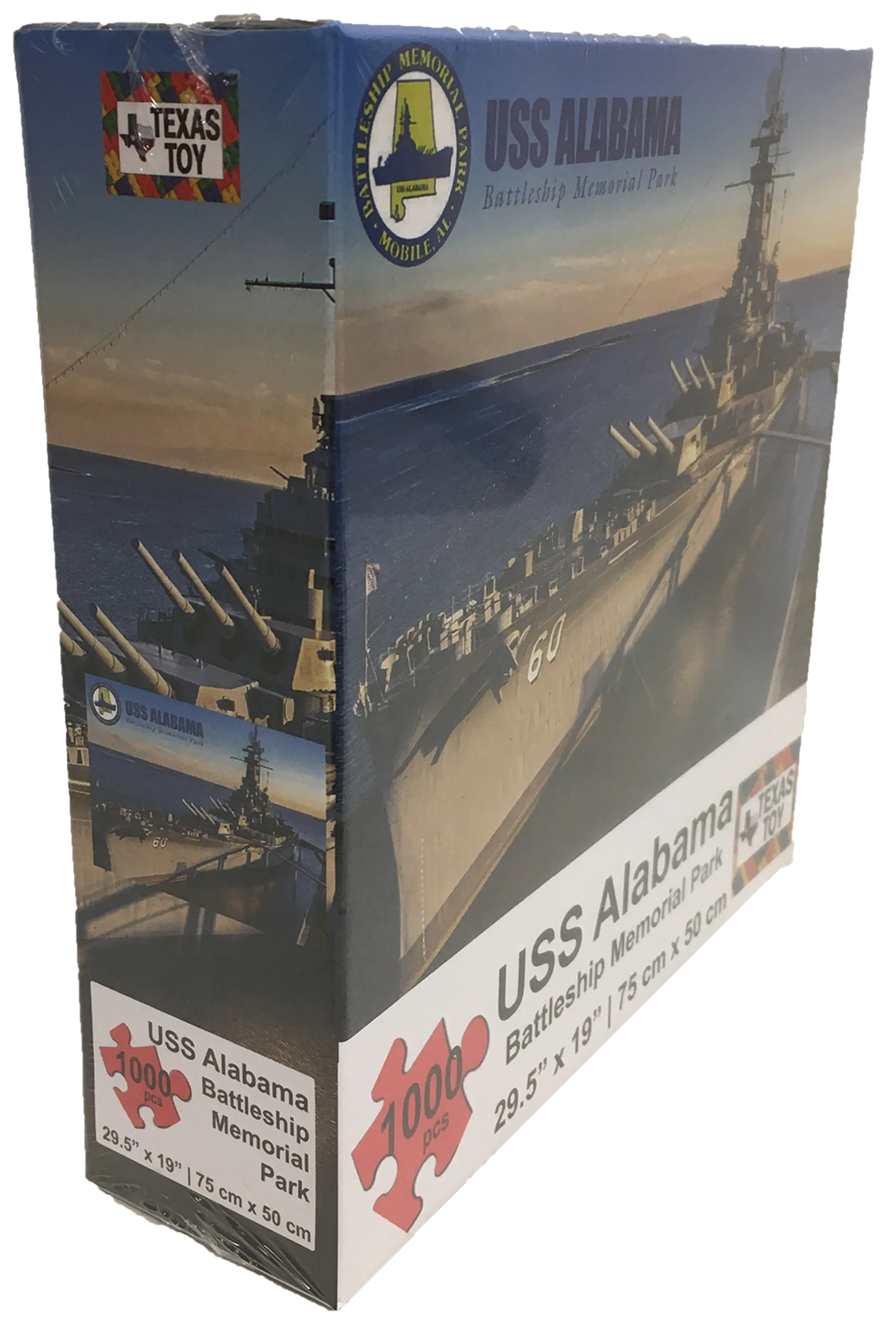 USS Alabama Battleship - 1000 Piece - 2mm