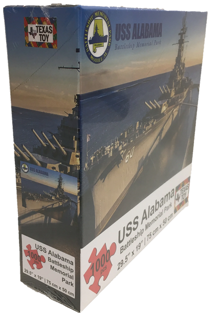 USS Alabama Battleship - 1000 Piece - 2mm