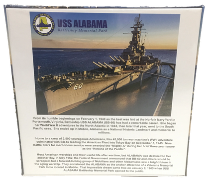 USS Alabama Battleship - 1000 Piece - 2mm