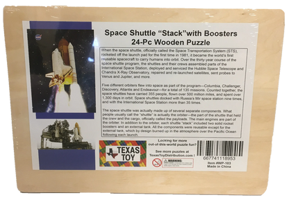 NASA Space Shuttle Stack Launch - 24 Piece