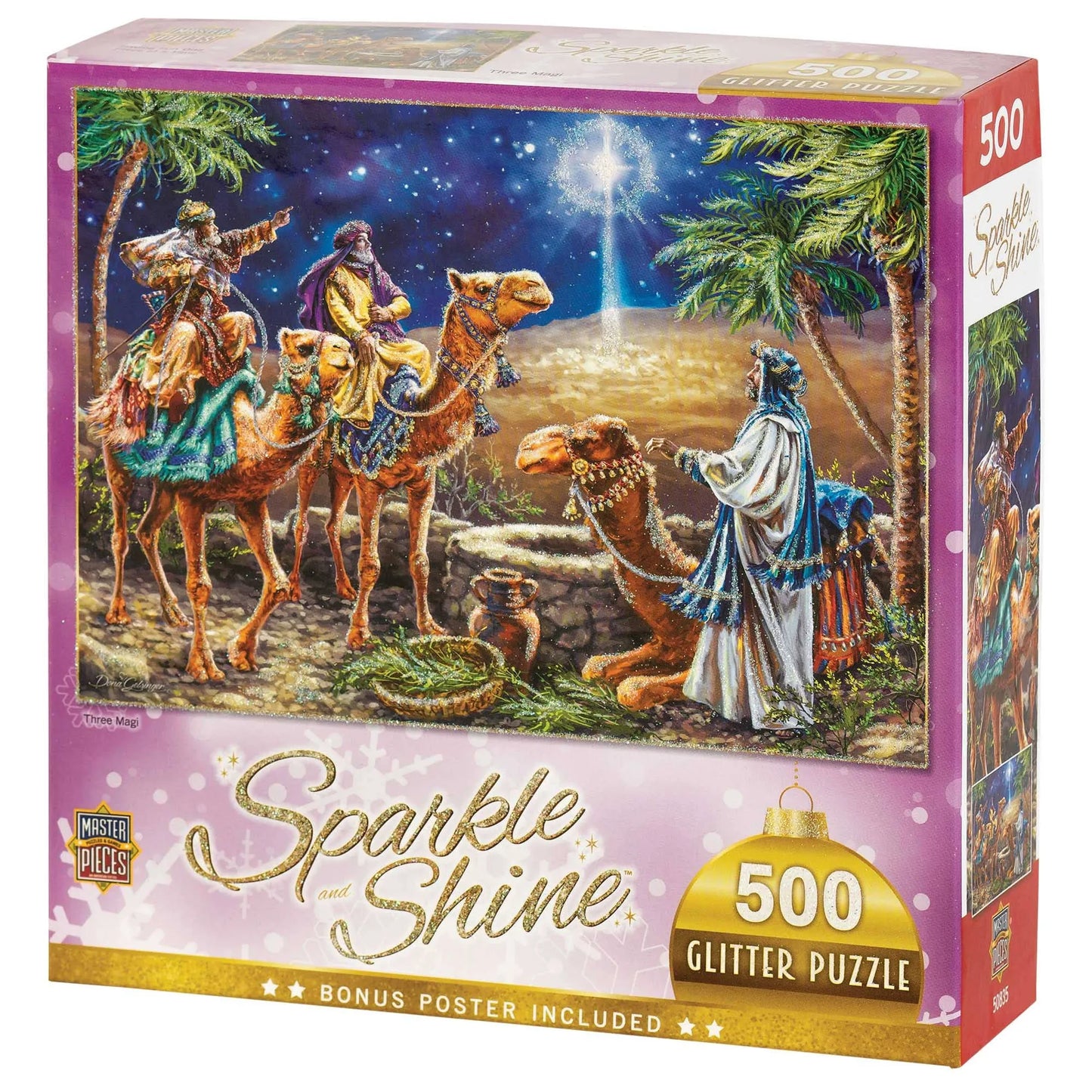 Three Magi Glitter- 500 Piece