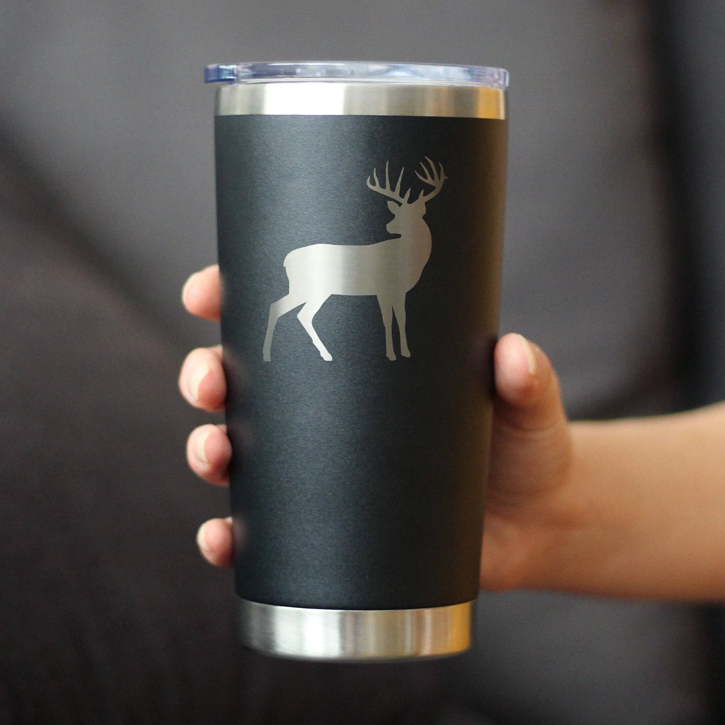 Deer Insulated Travel Tumbler - Rustic Cabin Gifts