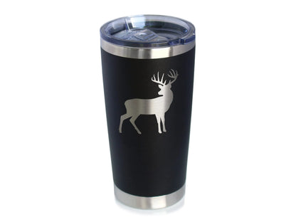 Deer Insulated Travel Tumbler - Rustic Cabin Gifts