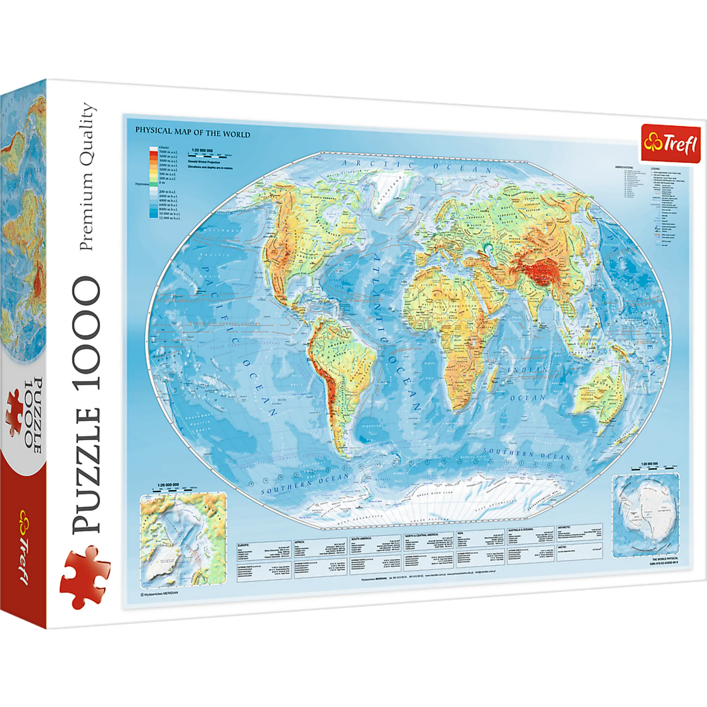 Physical Map - 1000 Piece