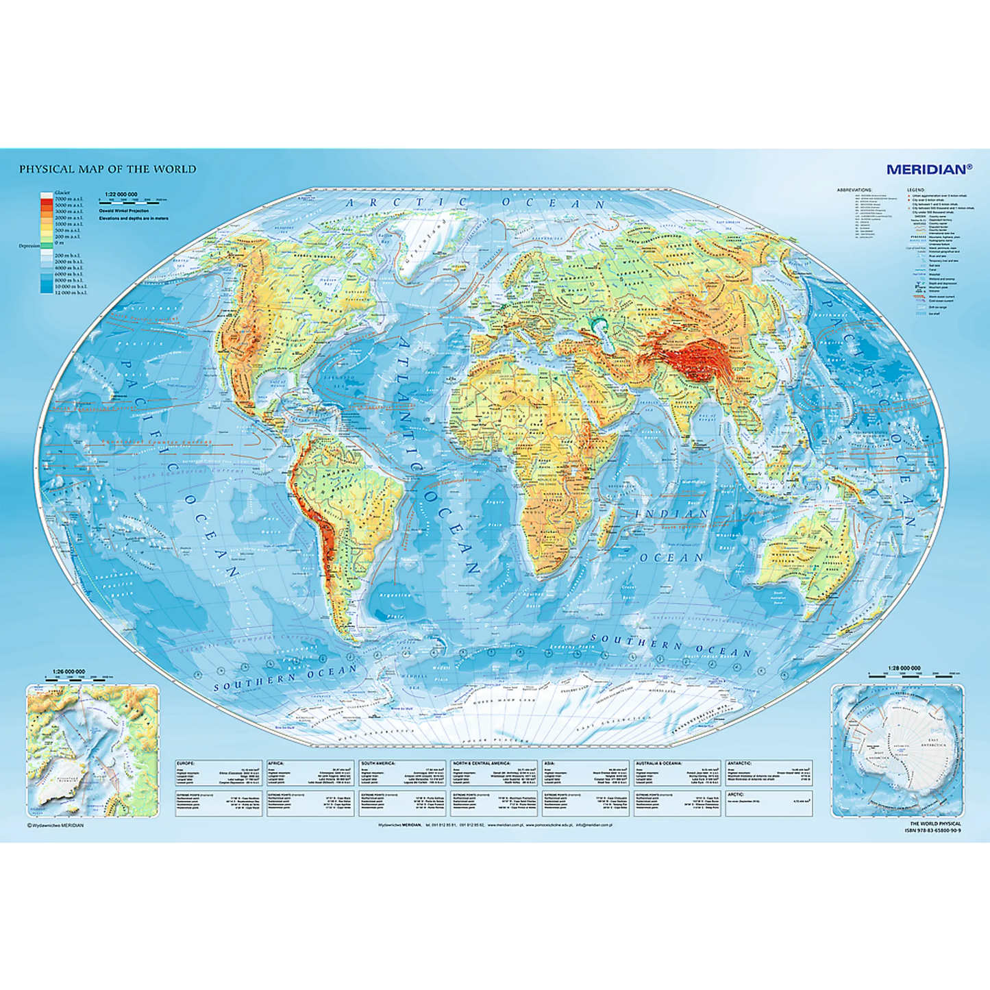 Physical Map - 1000 Piece