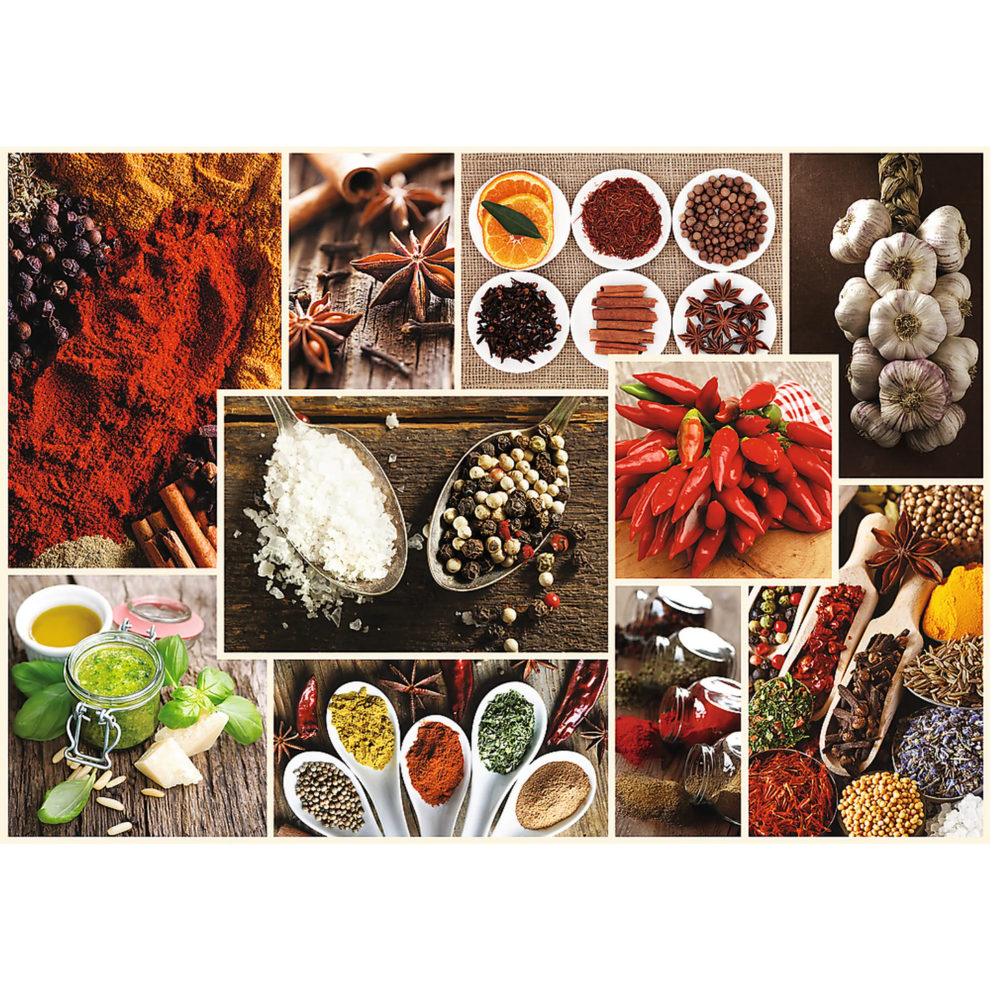 Colorful spices - 1000 Piece