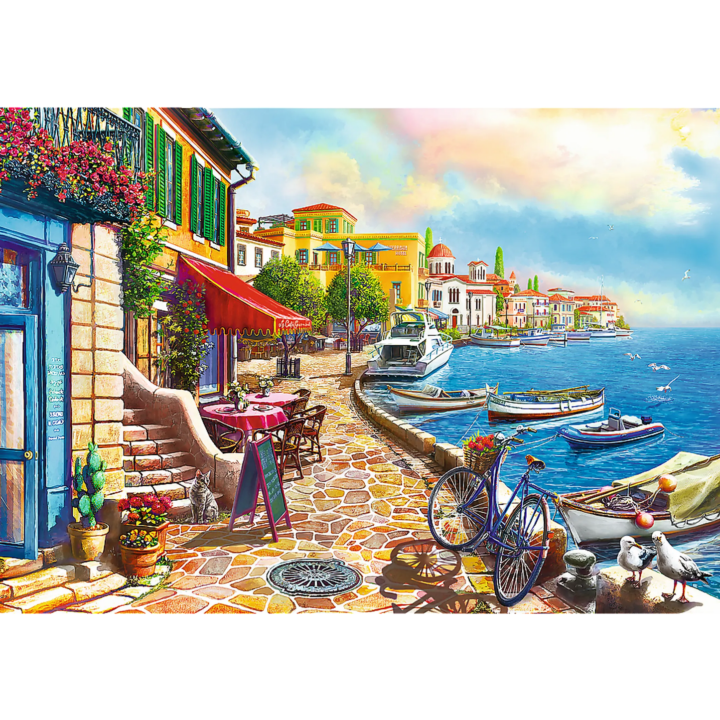Sunny boulevard view - 1000 Piece