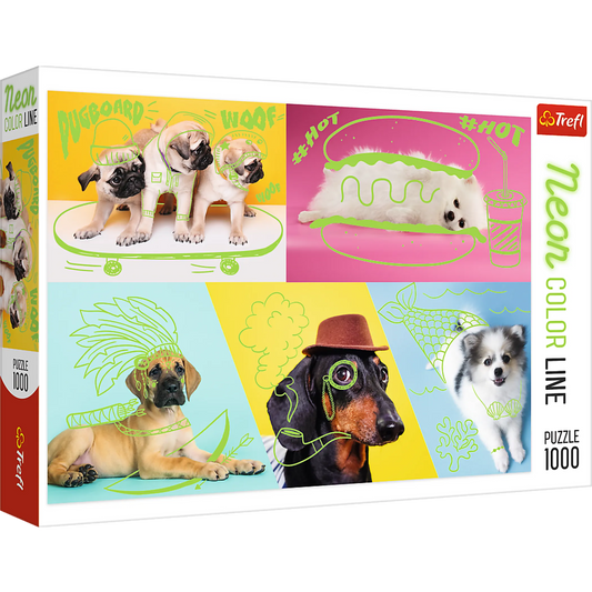 Far out Dogs - 1000 Piece