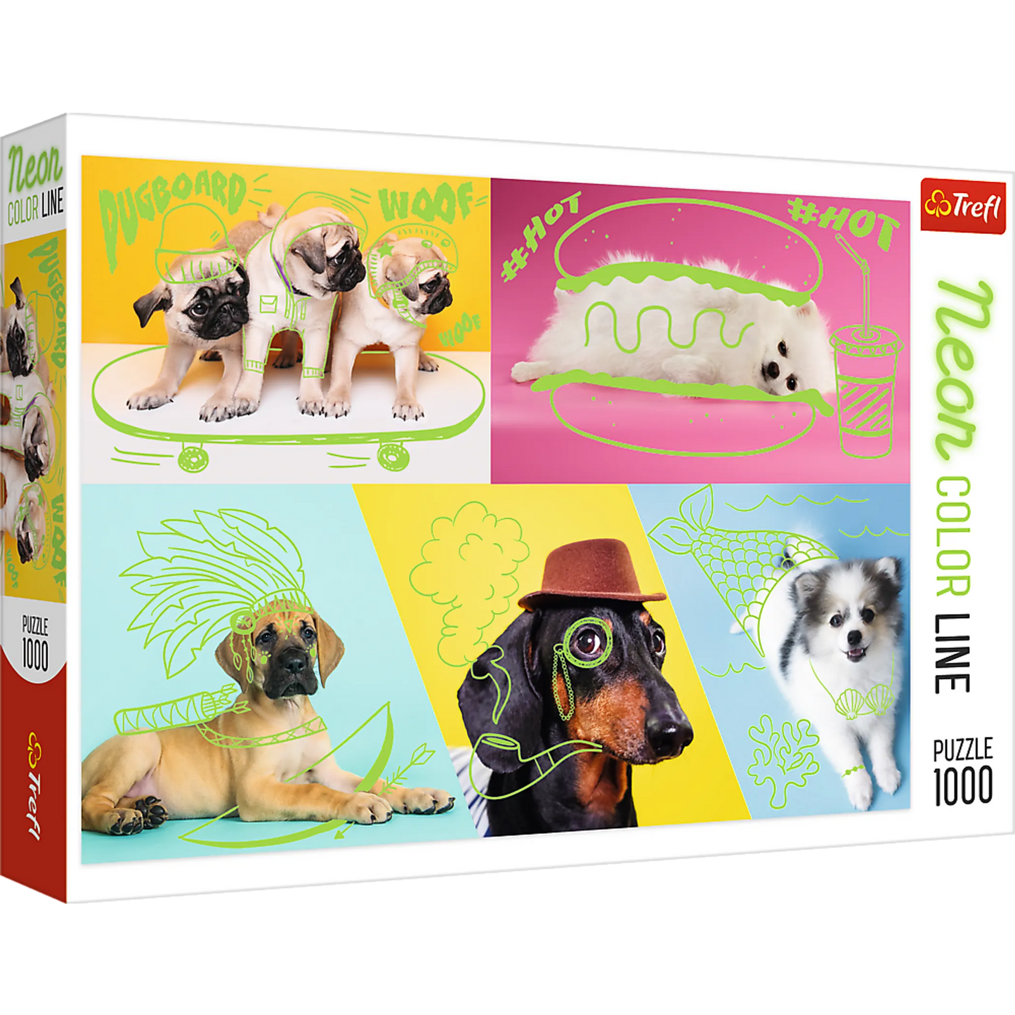 Far out Dogs - 1000 Piece