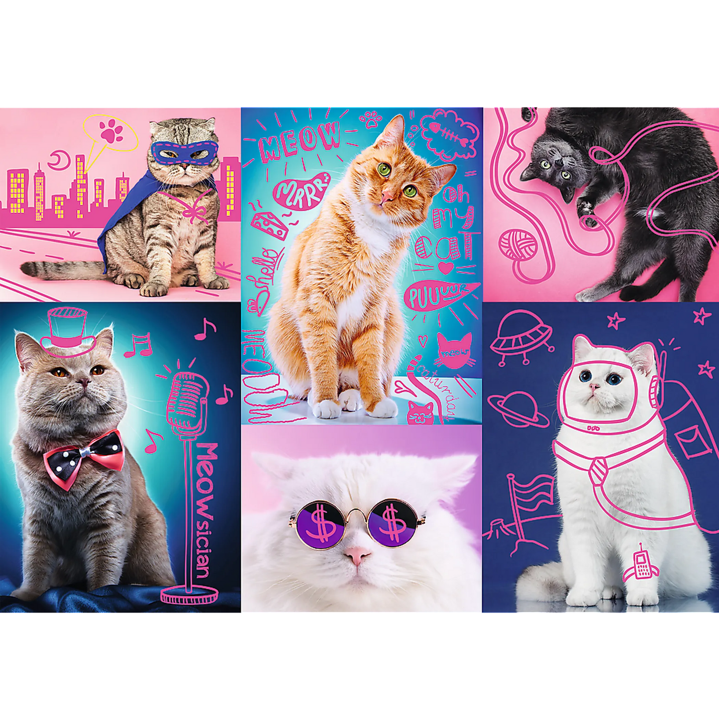 Super Cats - 1000 Piece