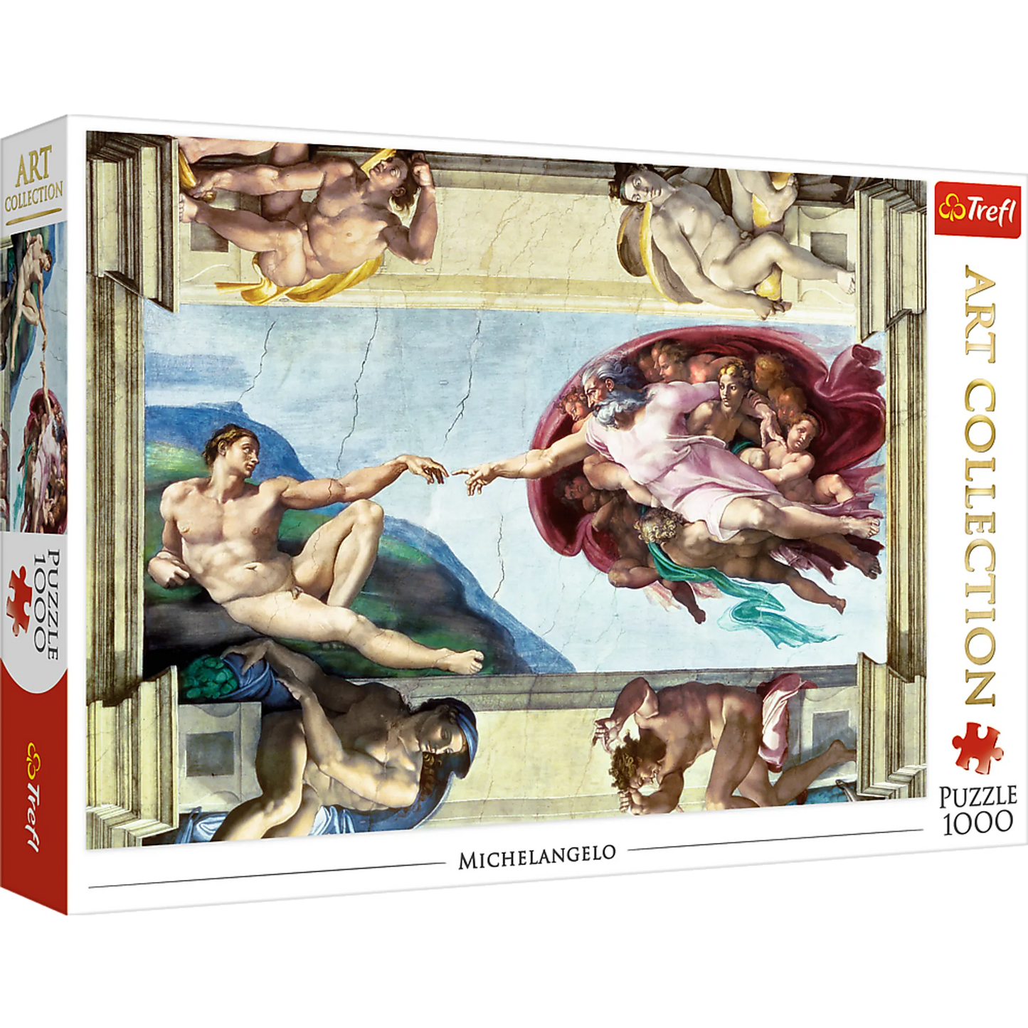 'Creation of Adam' - by Michelangelo - 1000 Piece