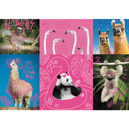 Crazy Animals - 1000 Piece