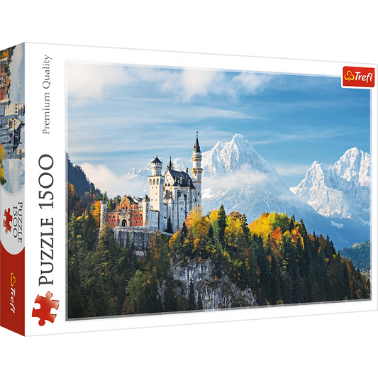 Bavarian Alps - Neuschwanstein Castle in Winter -1500 Piece