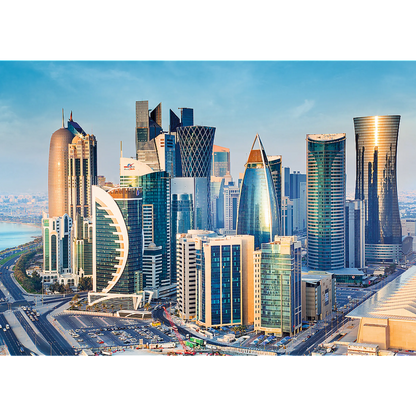 Spectacular modern city - Doha, Qatar - 2000 Piece