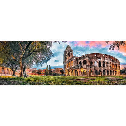 The Colosseum at dawn - Panorama 1000 Piece