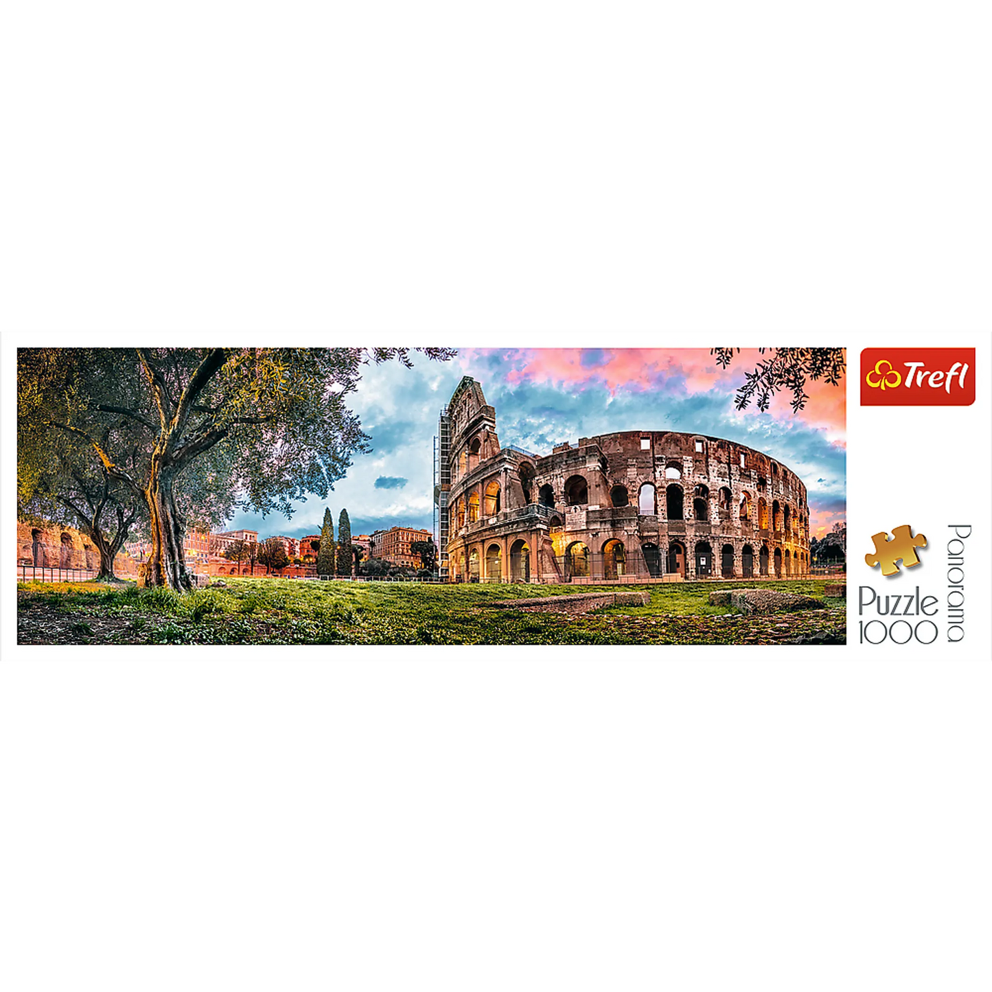 The Colosseum at dawn - Panorama 1000 Piece
