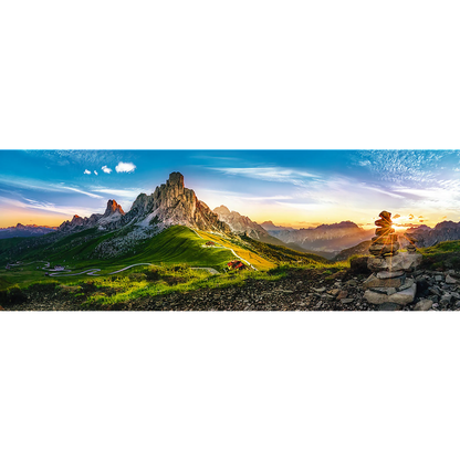 Passo di Giau, Dolomites - Panorama 1000 Piece