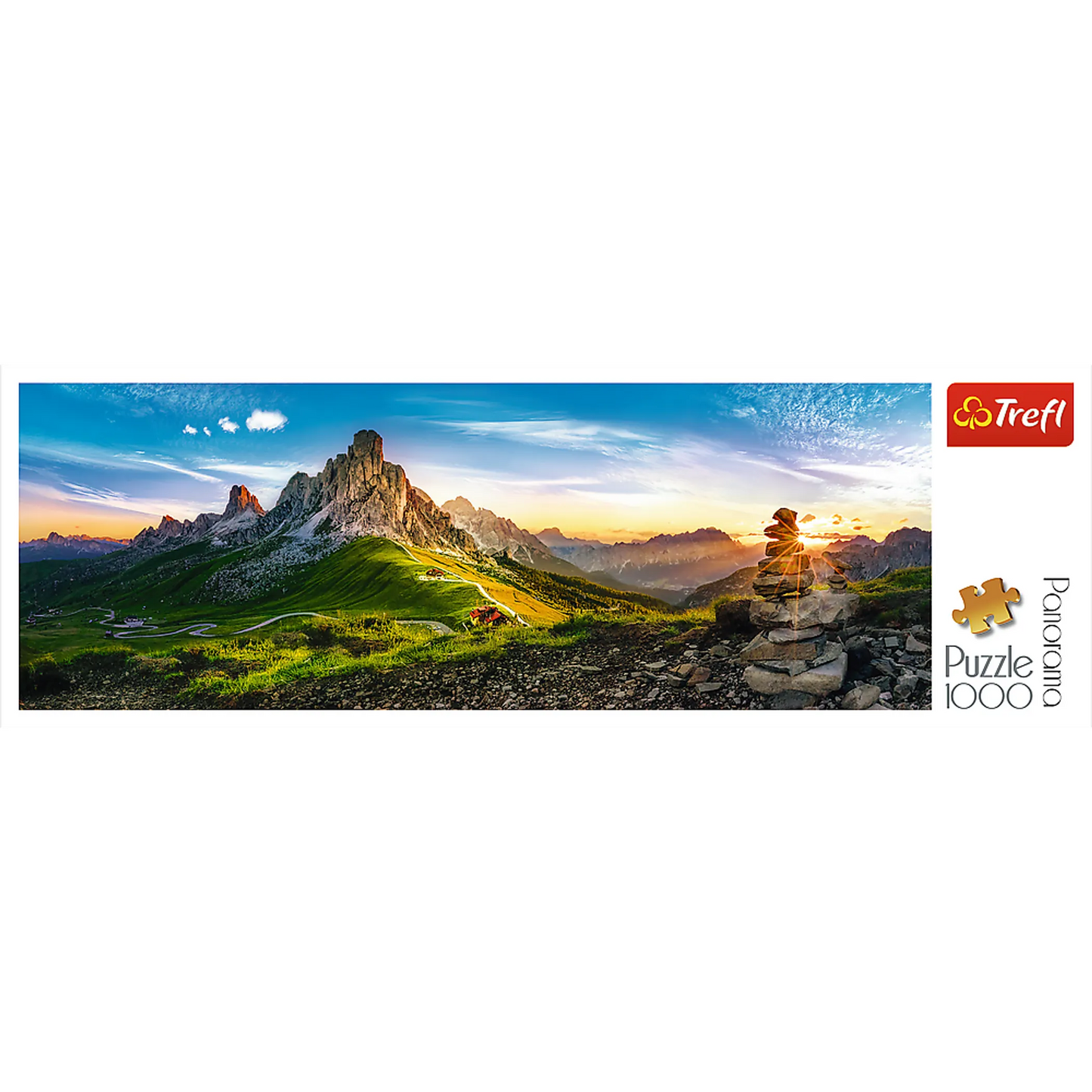 Passo di Giau, Dolomites - Panorama 1000 Piece