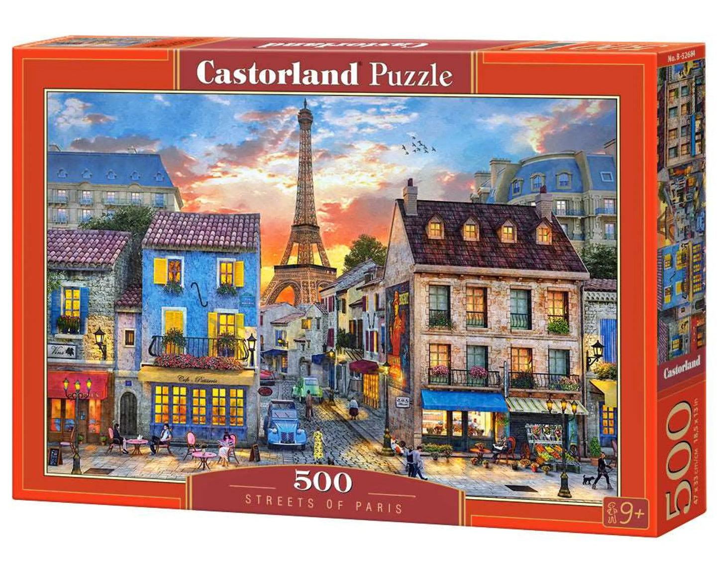 Streets of Paris - 500 Piece