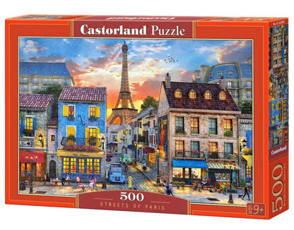 Streets of Paris - 500 Piece