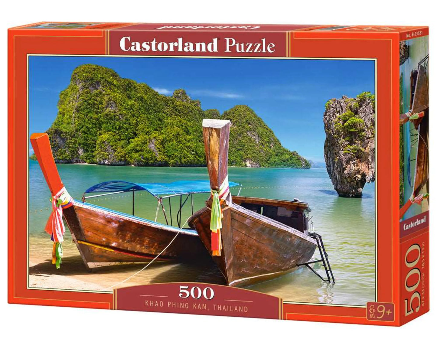 Thai Fishing Boats - 500 Piece