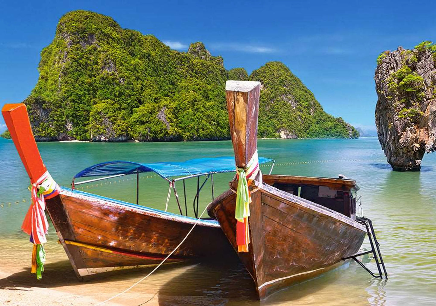 Thai Fishing Boats - 500 Piece