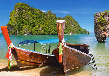 Thai Fishing Boats - 500 Piece