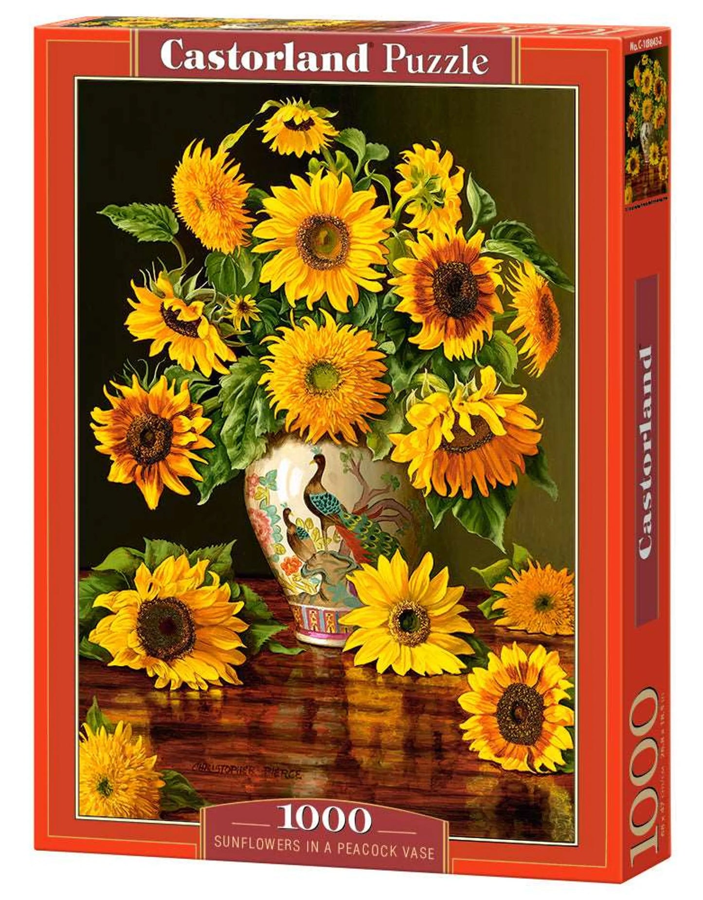 Sunflowers in a Vase - 1000 Piece