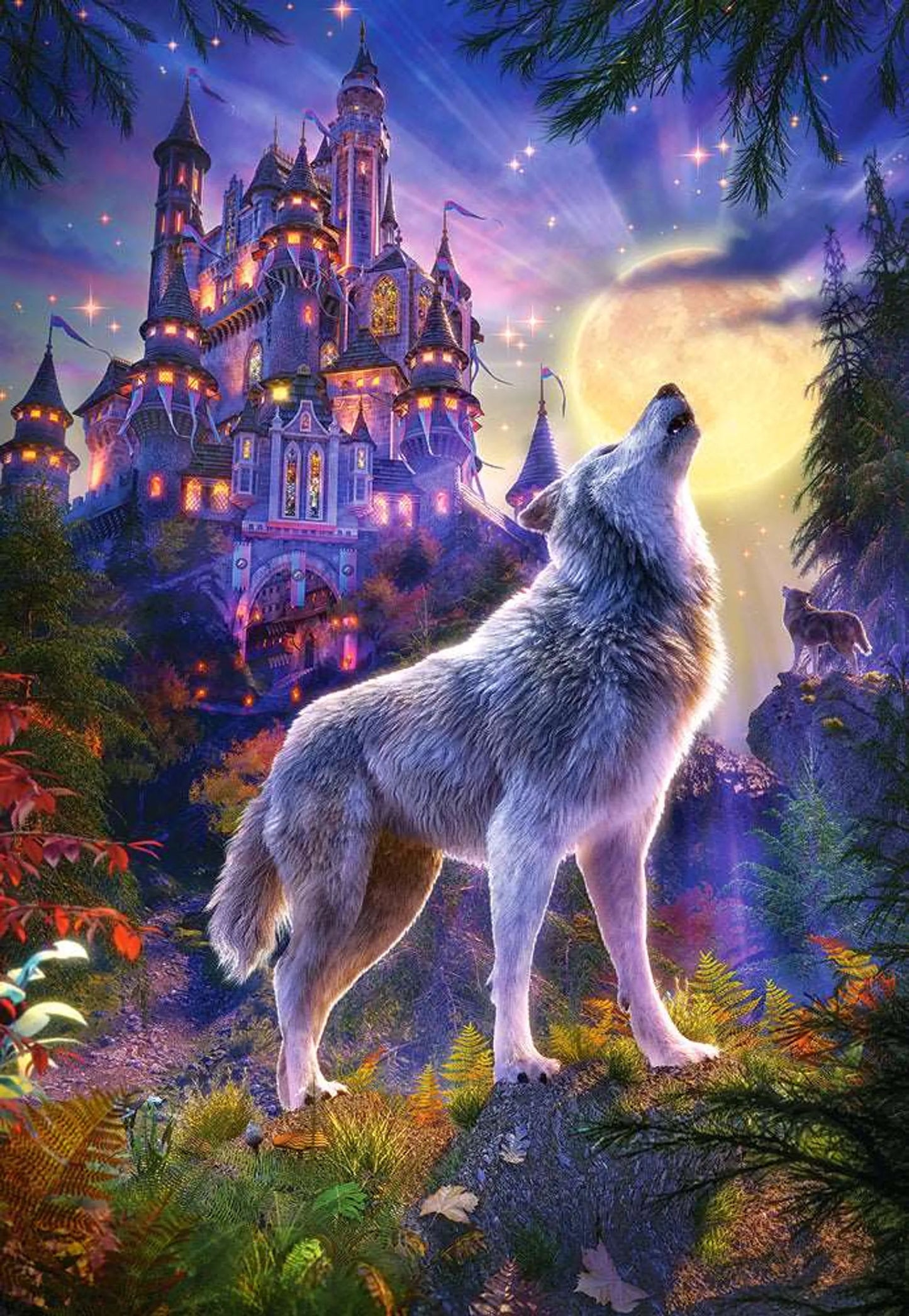 Wolf Castle - 1000 Piece