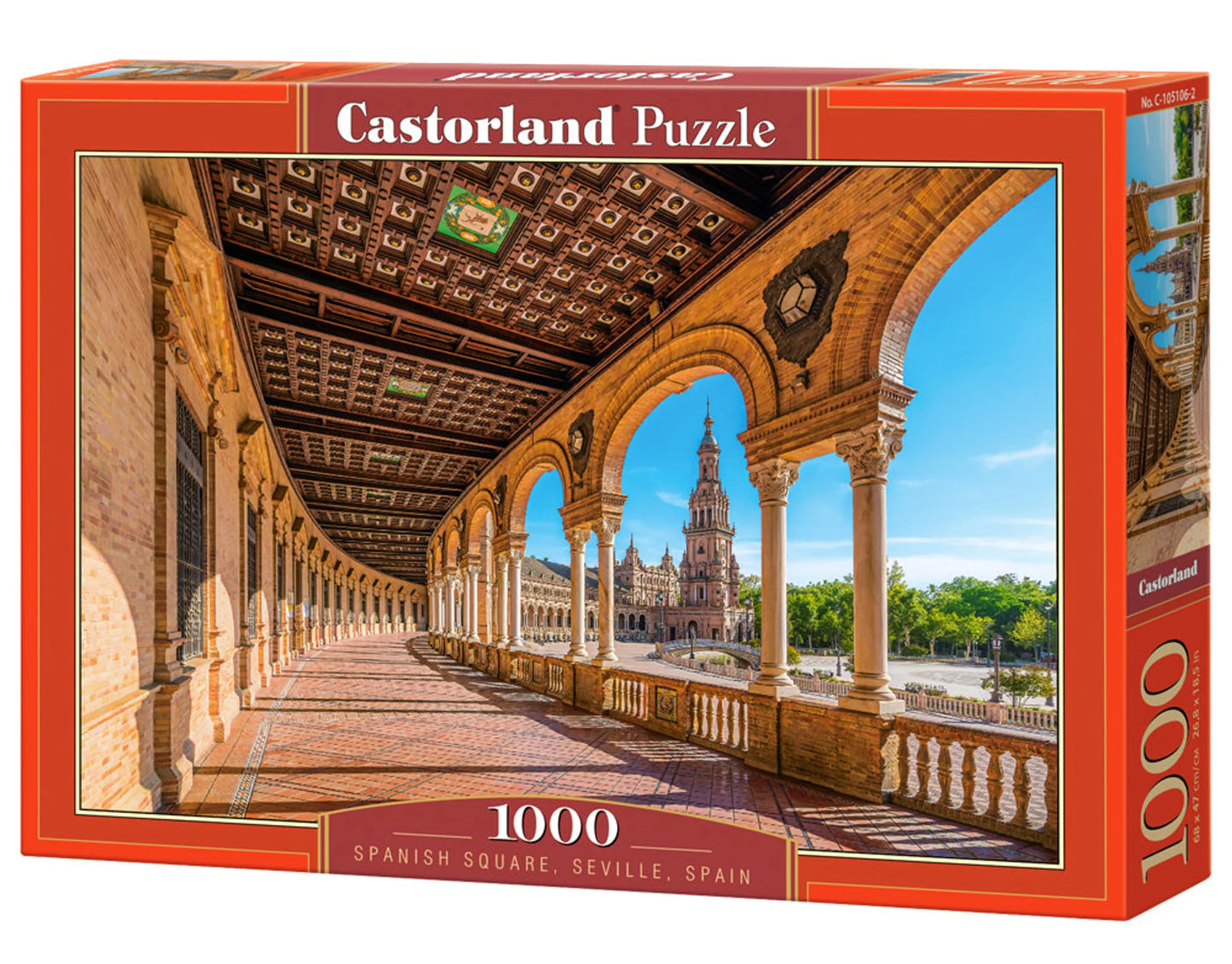 Spanish Square - 1000 Piece