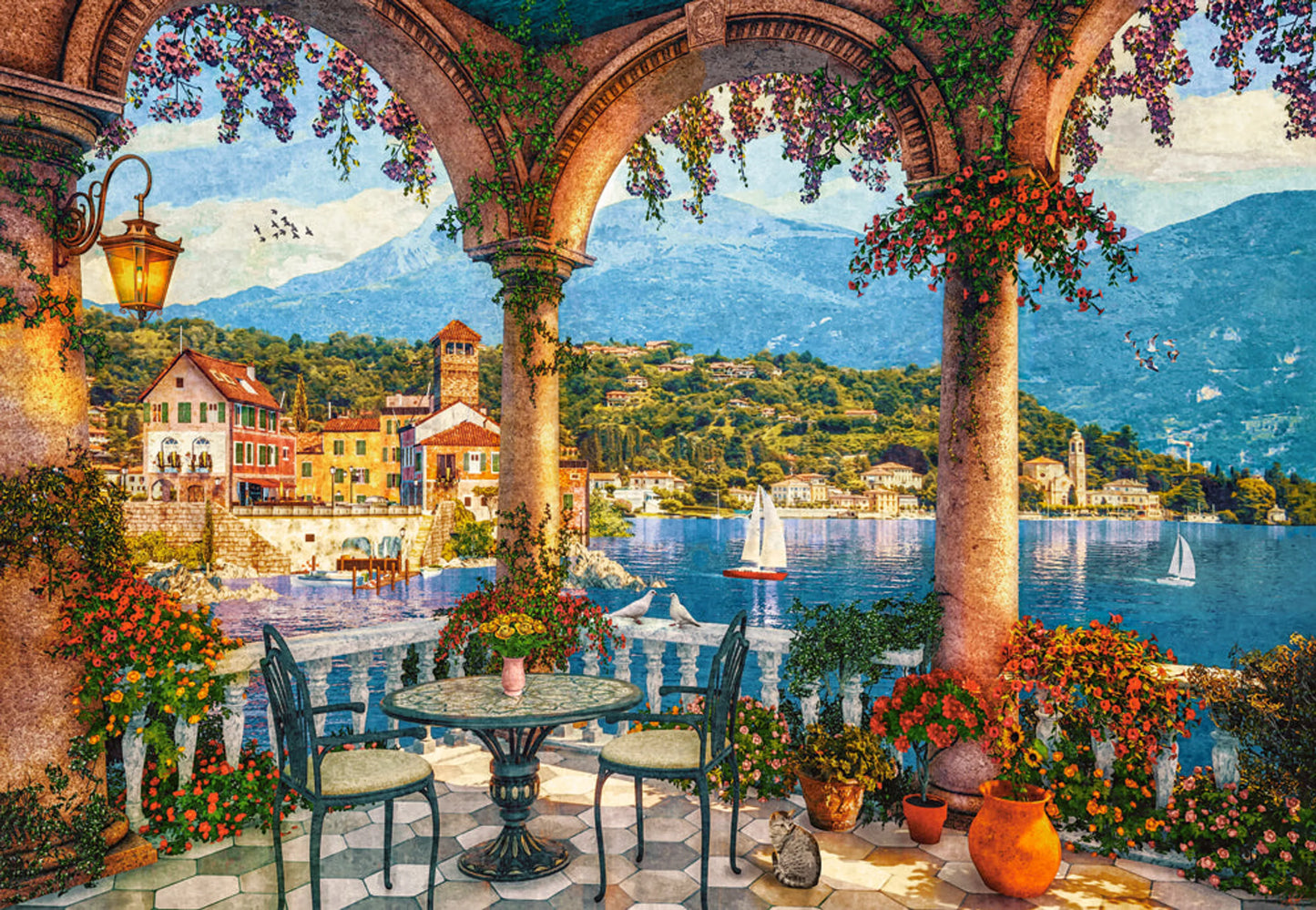 Mediterranean Veranda - 1000 Piece
