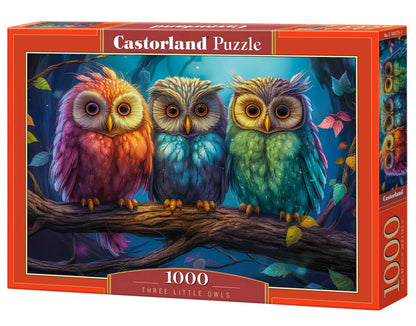 Three Little Owls - 1000 Piece
