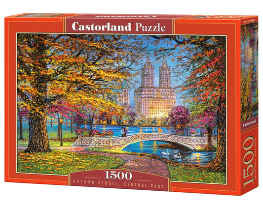 Autumn Stroll, Central Park - 1500 Piece