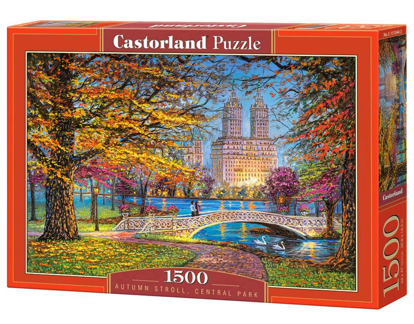 Autumn Stroll, Central Park - 1500 Piece