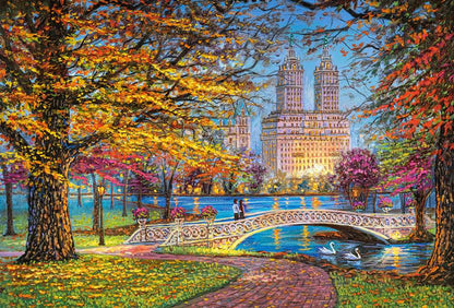 Autumn Stroll, Central Park - 1500 Piece