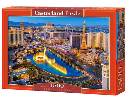 The Center of Las Vegas - 1000 Piece Jigsaw Puzzle