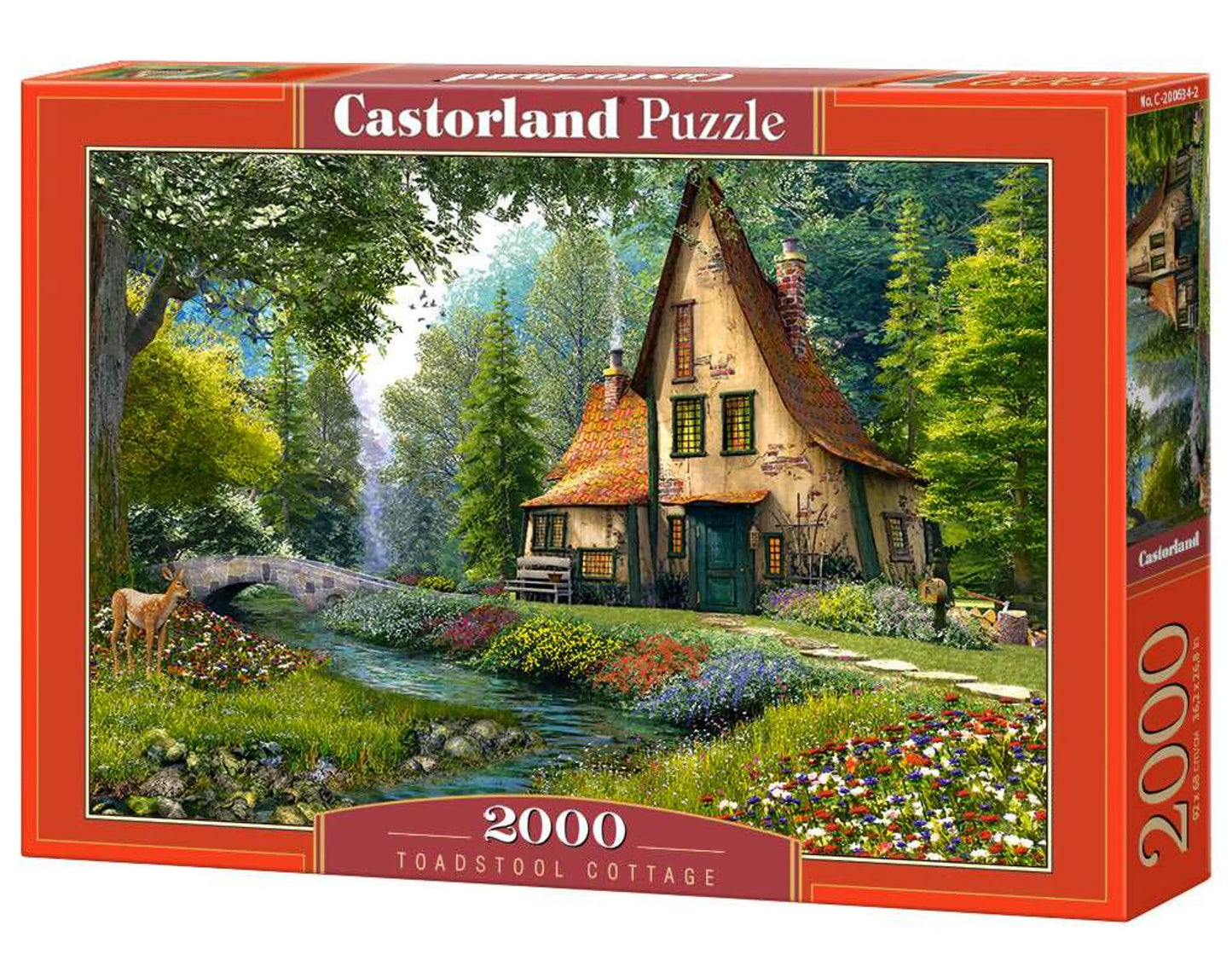 Toadstool Cottage - 2000 Piece