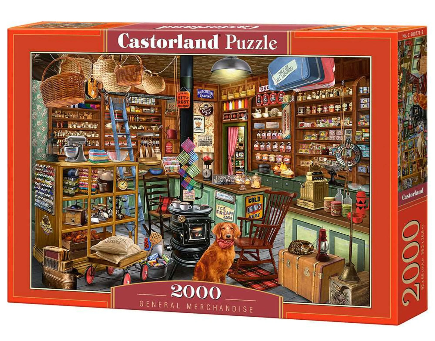 Old style American store - 2000 Piece