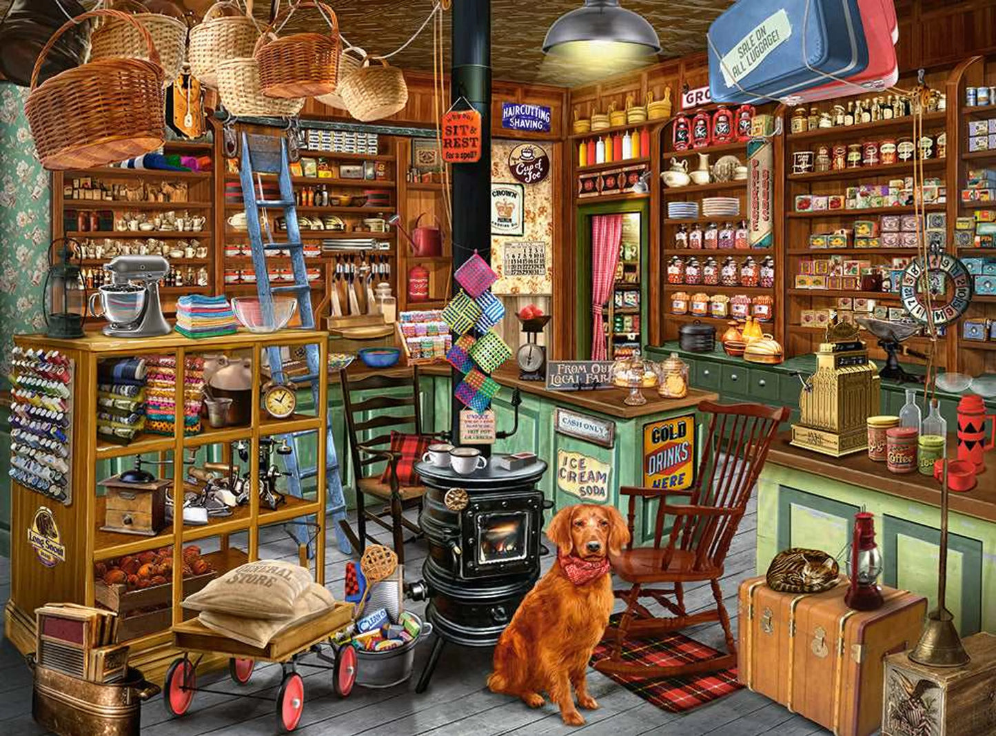 Old style American store - 2000 Piece