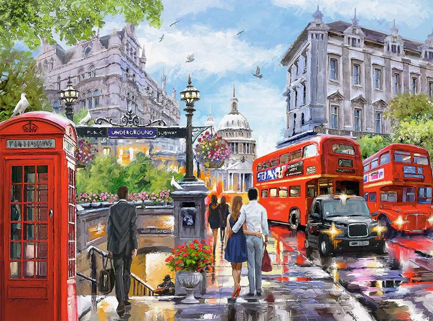 London in Spring - 2000 Piece