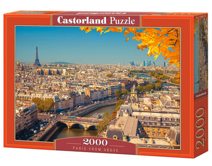 Paris Cityscape-Eiffel Tower in background - 2000 Piece