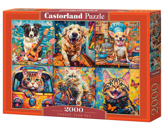 Various animals - Different Hobbies - 2000 Piece