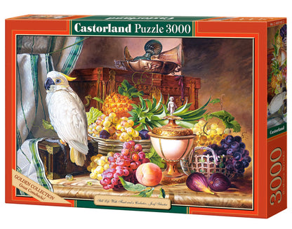 Still Life With Fruit and a Cockatoo - 3000 Piece