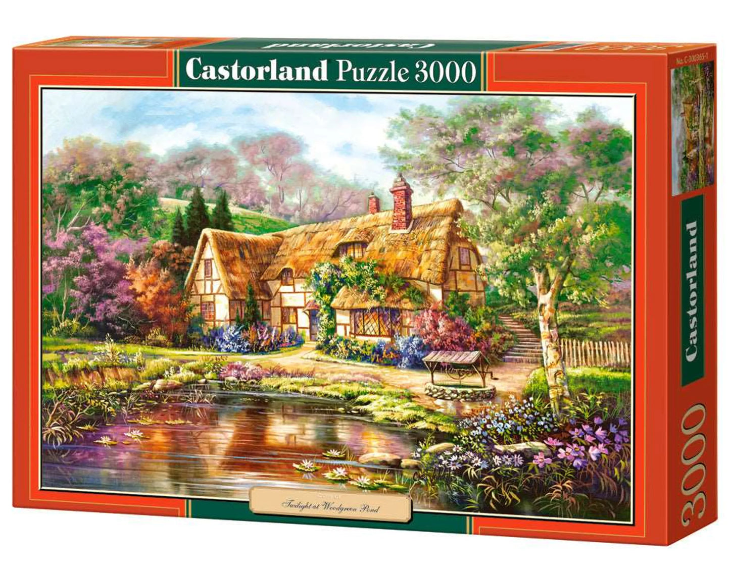 Idyllic and charming picture of cottage - 3000 Piece